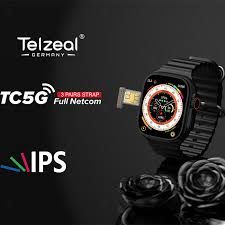 ساعت هوشمند سیم کارت خور Telzeal مدل TC5G با ریجستر